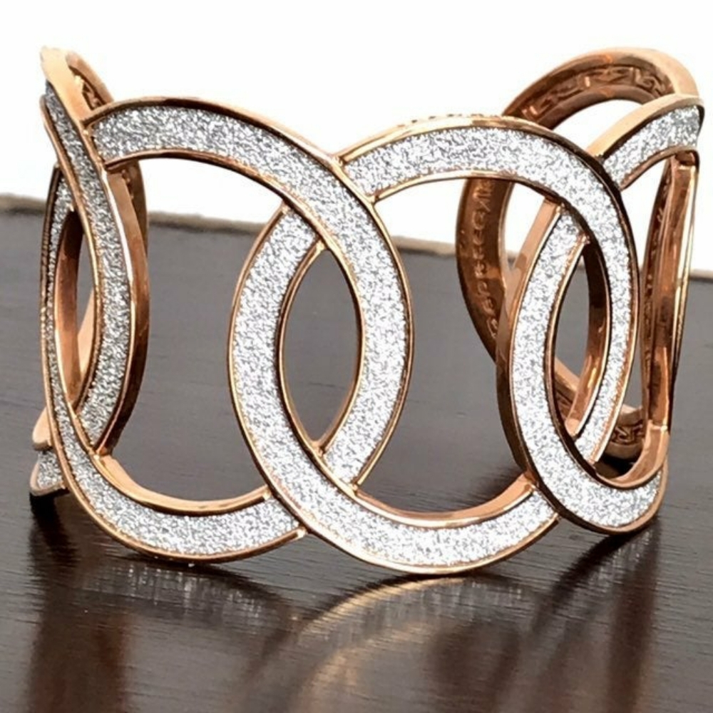 Rebecca Italy 18k Rose Gold Cuff